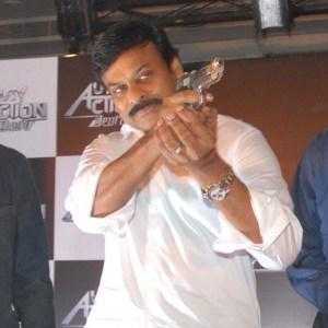 Chiranjeevi At Utv Telugu Action Channel Launch Without Watermarks