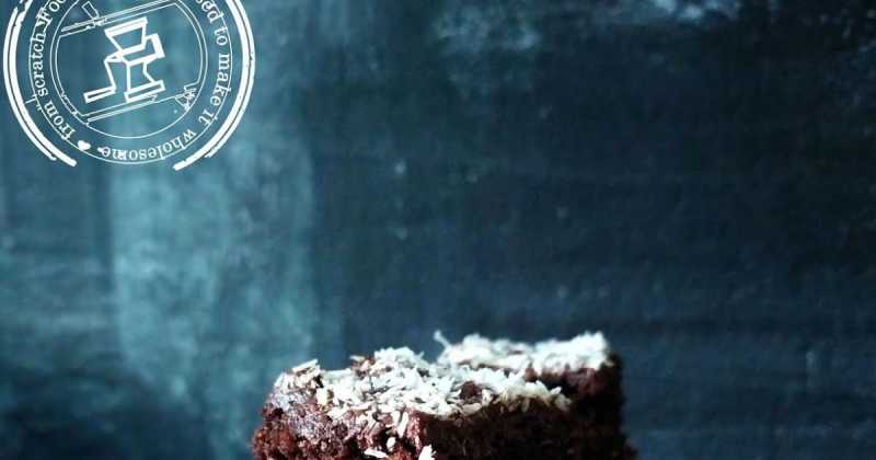 Chocolate Coconut Squares Recipe 