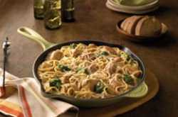 fettucini with broccoli and chicken