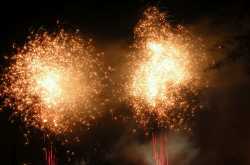 fireworks: light and sound