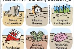 fossils from the early Device Age