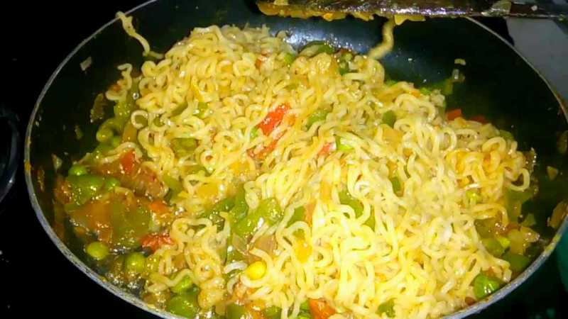 Fried Maggi Recipe Step By Step | Maggi Recipes With Vegetables -