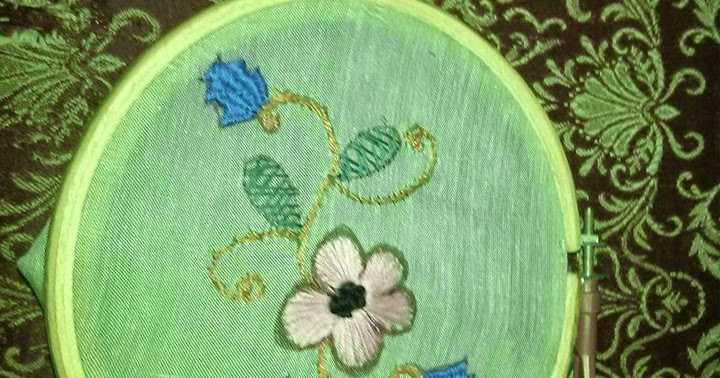 Hand Embroidered Design