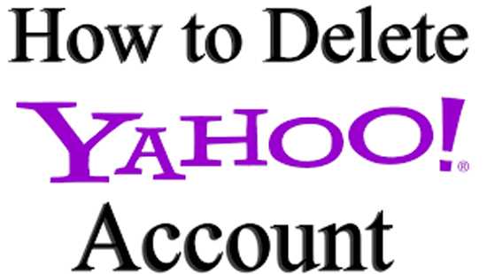 How Do You Permanently Delete A Yahoo Email Account