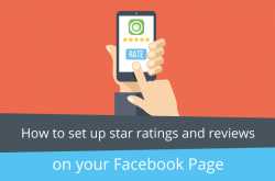 how to activate star rating on facebook business page
