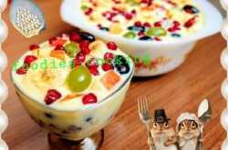 http://www.foodies-cooking.com/mango & mix fruits custard recipe/