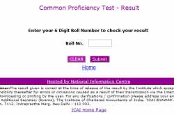 icai.nic.in - CA CPT Result Date for Dec 2017 Attempt to be declared on 17th Jan