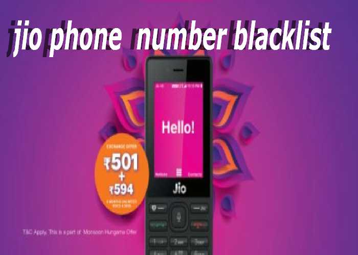 Jio Phone Me Number Blacklist Me Kaise Dale? Jio Phone Contact Blacklist Tip - Cool Thoughts