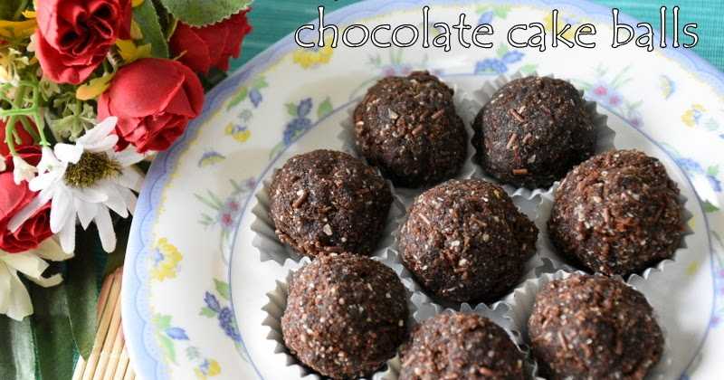 Leftover Chocolate Cake Coconut Balls | Leftover Chocolate Cake Recipes | Cake Balls | Choco Coconut Balls
