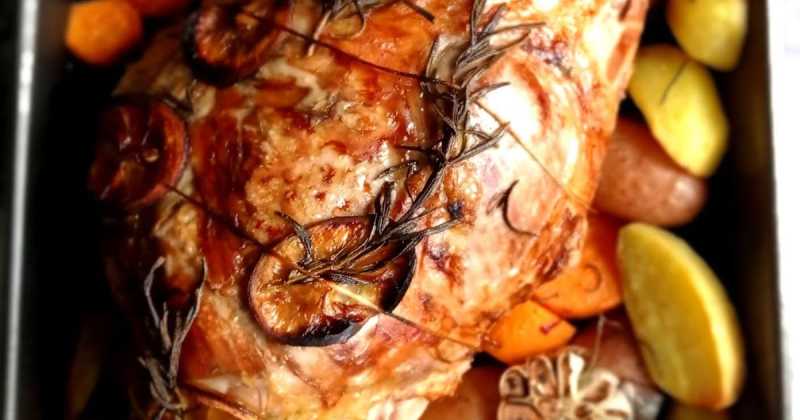 Leg Of Lamb With Lemon Rosemary And Garlic