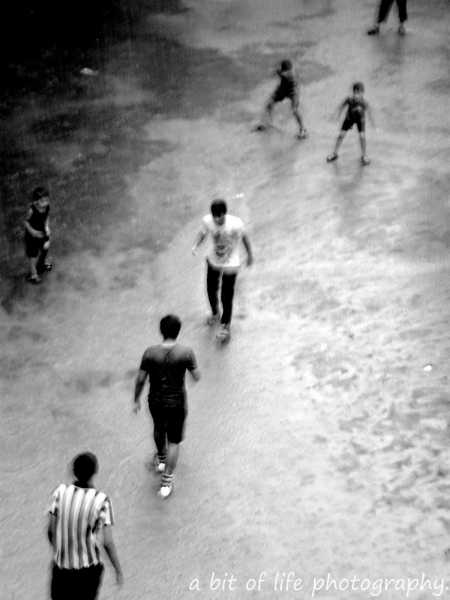 Making The Best Of The Rains By ...enjoying Them.