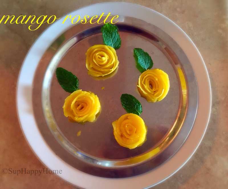 Mango Rosette 
