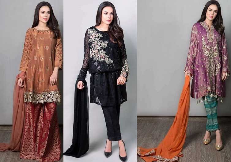 Maria B Latest Ready To Wear Evening Wears For Girls 2018-19