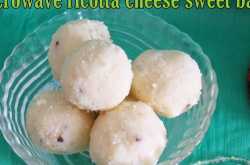 microwave paneer ladoo | Microwave ricotta cheese laddu | microwave indian sweets | ricotta cheese recipes