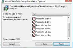 mount cd / dvd image in windows vista