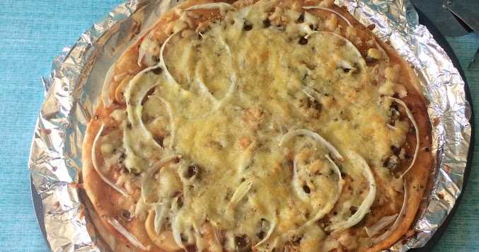 Mushroom Pizza | Home Made Pizza 