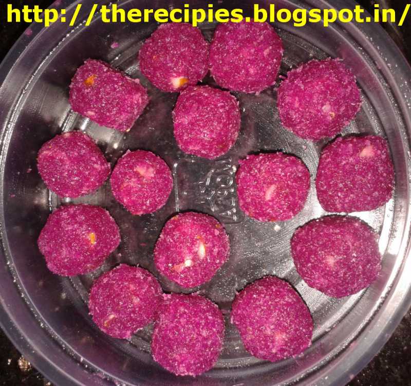 Recipe Of Beetroot Coconut Laddu