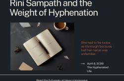 Rini Sampath and the Weight of Hyphenation | Lakshmi Iyer