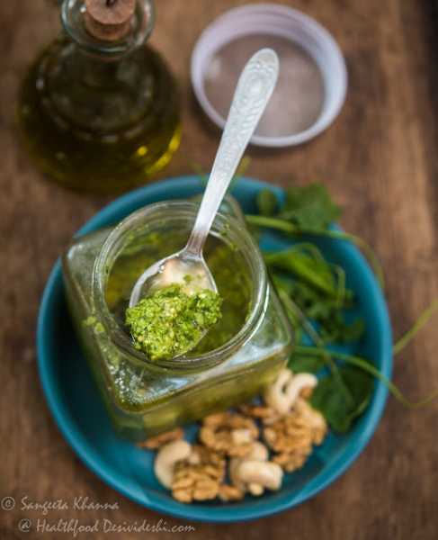 Rocket Pesto With Local Ingredients And Pasta Recipe With Peas And Rocket Pesto 