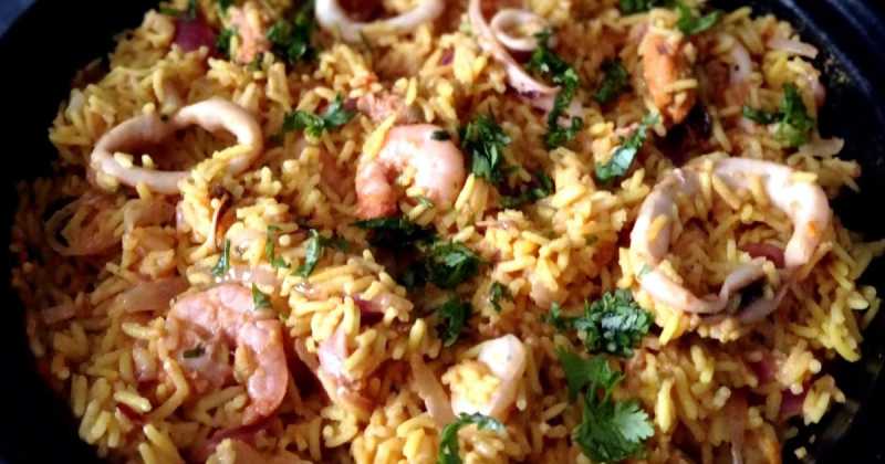 Seafood Pilaf Recipe 