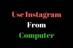 upload photos to Instagram from PC - Wiki Universal