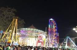 whoop-de-doo at Numaish Mela - Hyderabad